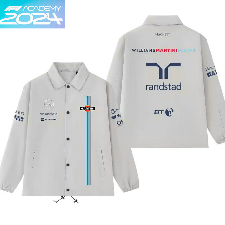 2024 Veste Williams Martini Racing Homme Surchemise Hiver